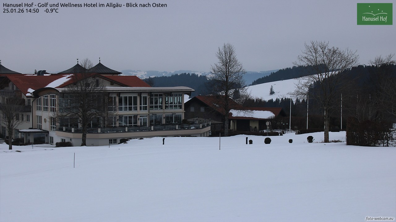 Archiv Foto Webcam Hanusel Hof - Golf und Wellness Hotel - Allgäu