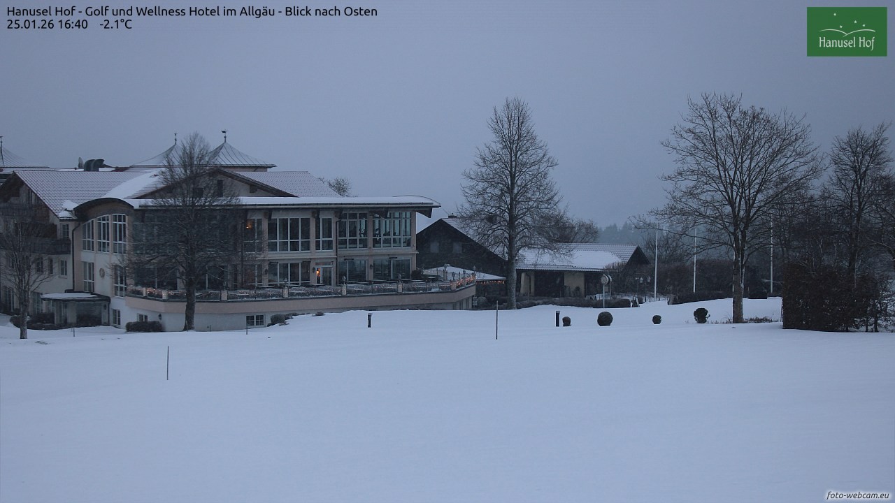 Archiv Foto Webcam Hanusel Hof - Golf und Wellness Hotel - Allgäu