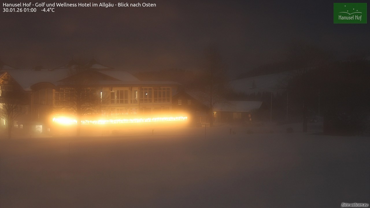 Archiv Foto Webcam Hanusel Hof - Golf und Wellness Hotel - Allgäu