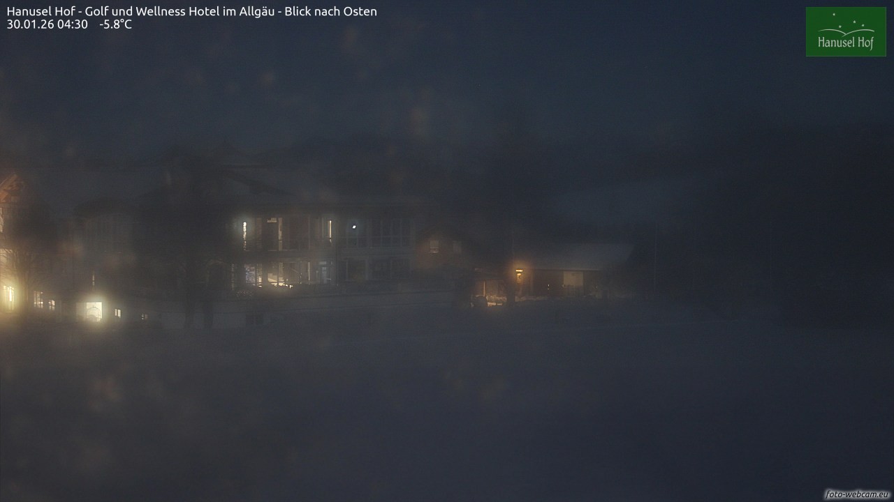 Archiv Foto Webcam Hanusel Hof - Golf und Wellness Hotel - Allgäu