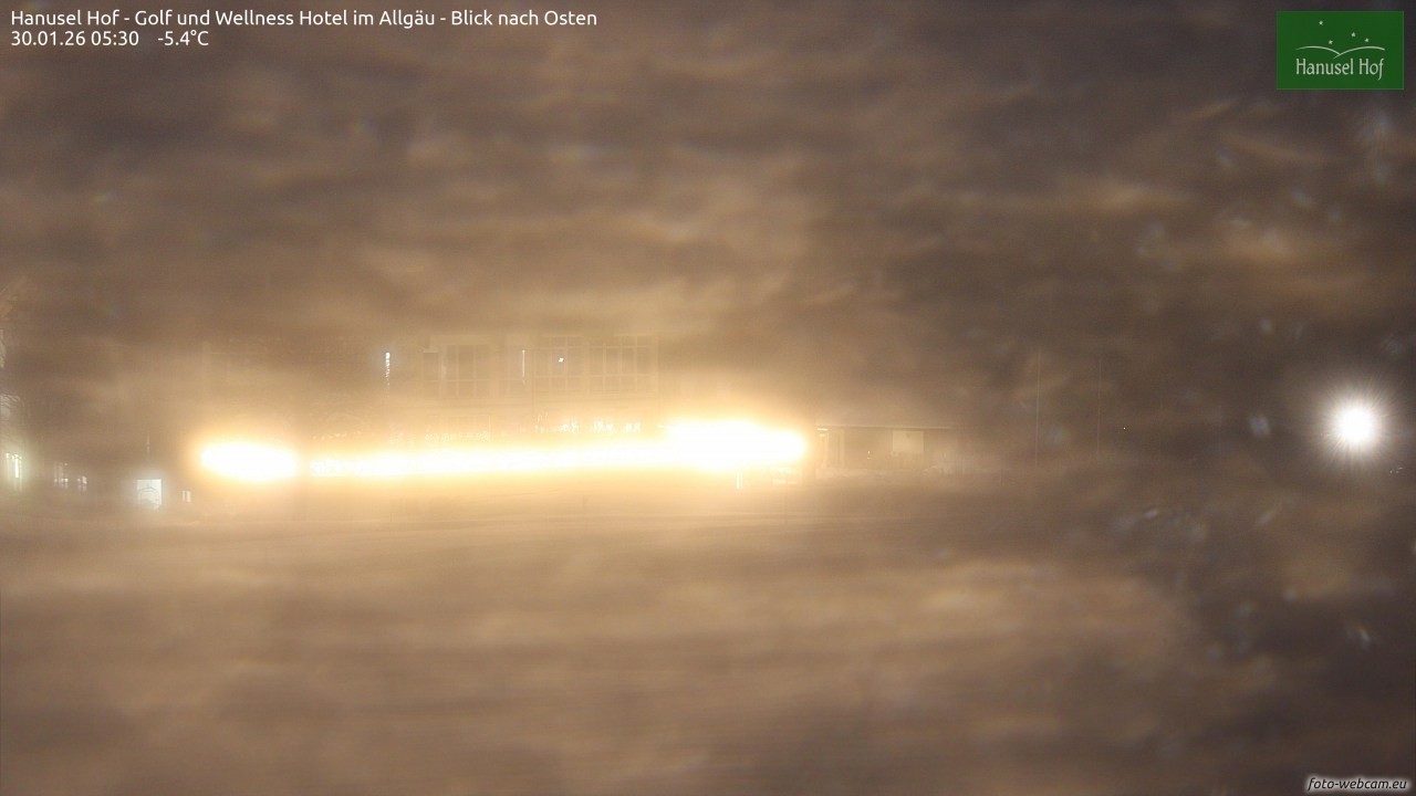 Archiv Foto Webcam Hanusel Hof - Golf und Wellness Hotel - Allgäu