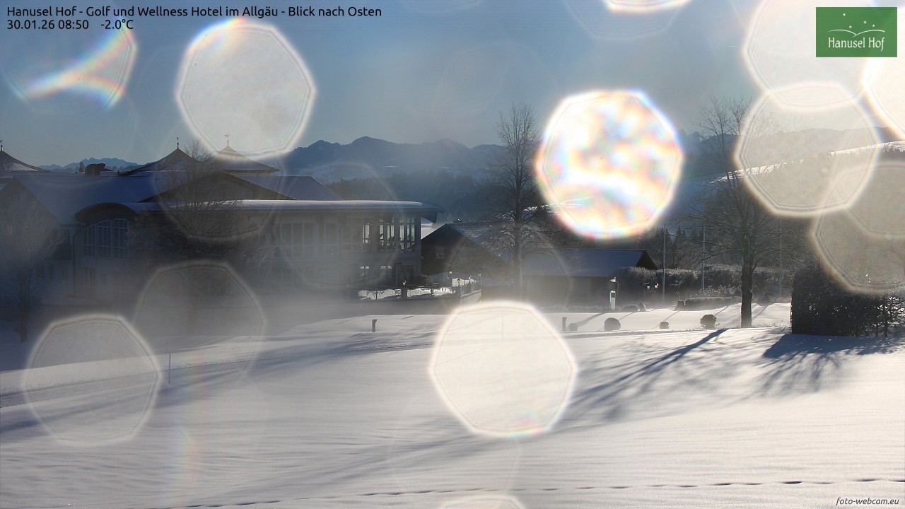 Archiv Foto Webcam Hanusel Hof - Golf und Wellness Hotel - Allgäu