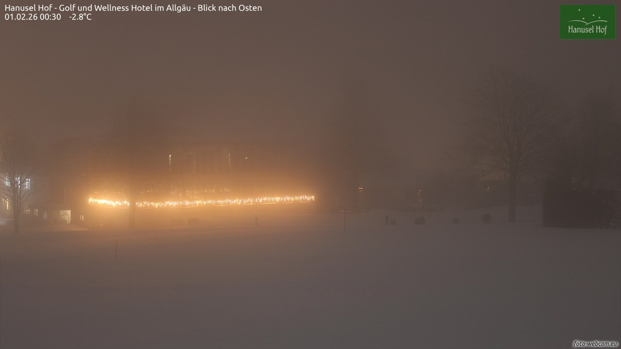 Archiv Foto Webcam Hanusel Hof - Golf und Wellness Hotel - Allgäu
