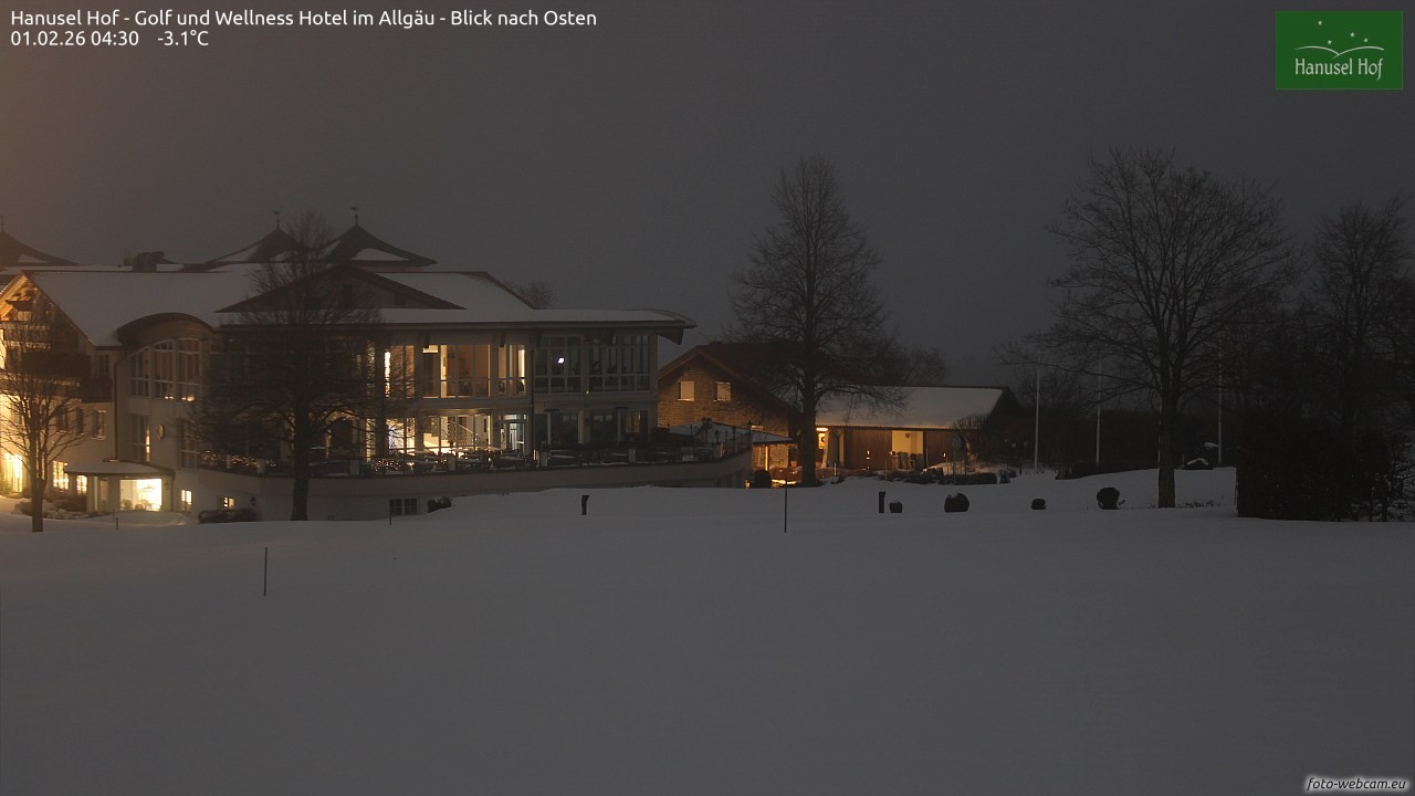 Archiv Foto Webcam Hanusel Hof - Golf und Wellness Hotel - Allgäu
