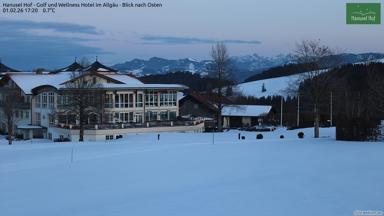 Archiv Foto Webcam Hanusel Hof - Golf und Wellness Hotel - Allgäu