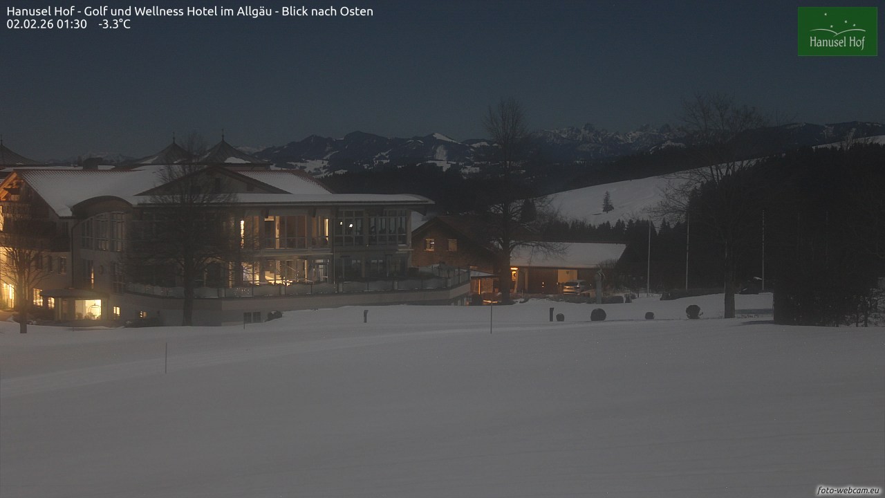 Archiv Foto Webcam Hanusel Hof - Golf und Wellness Hotel - Allgäu