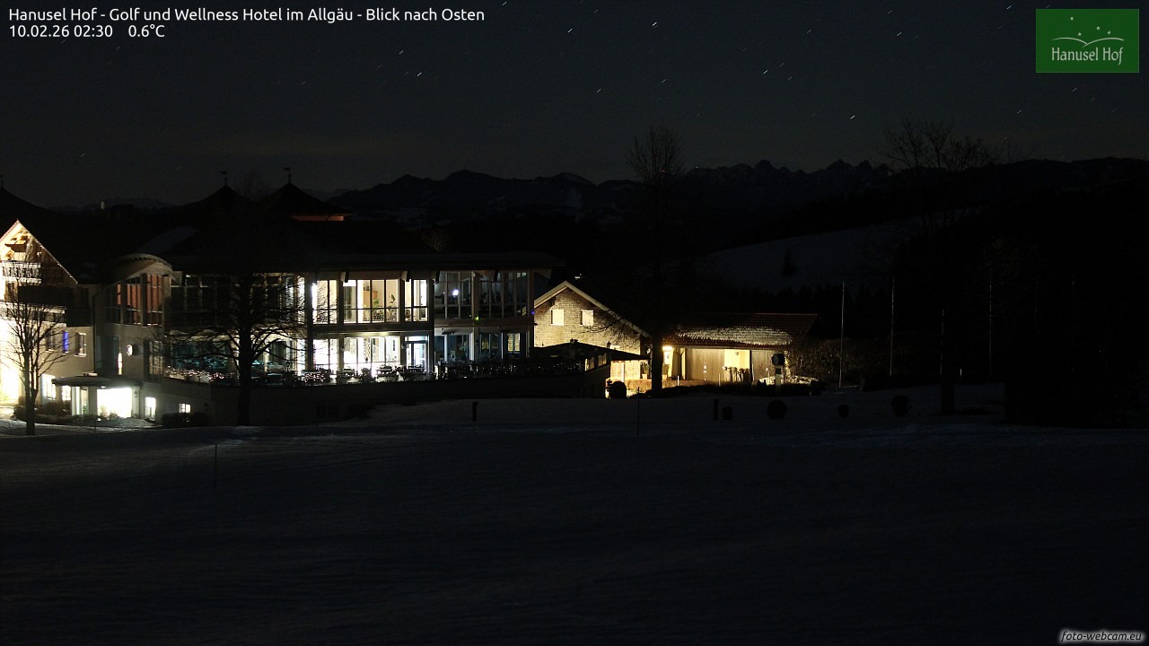 Archiv Foto Webcam Hanusel Hof - Golf und Wellness Hotel - Allgäu