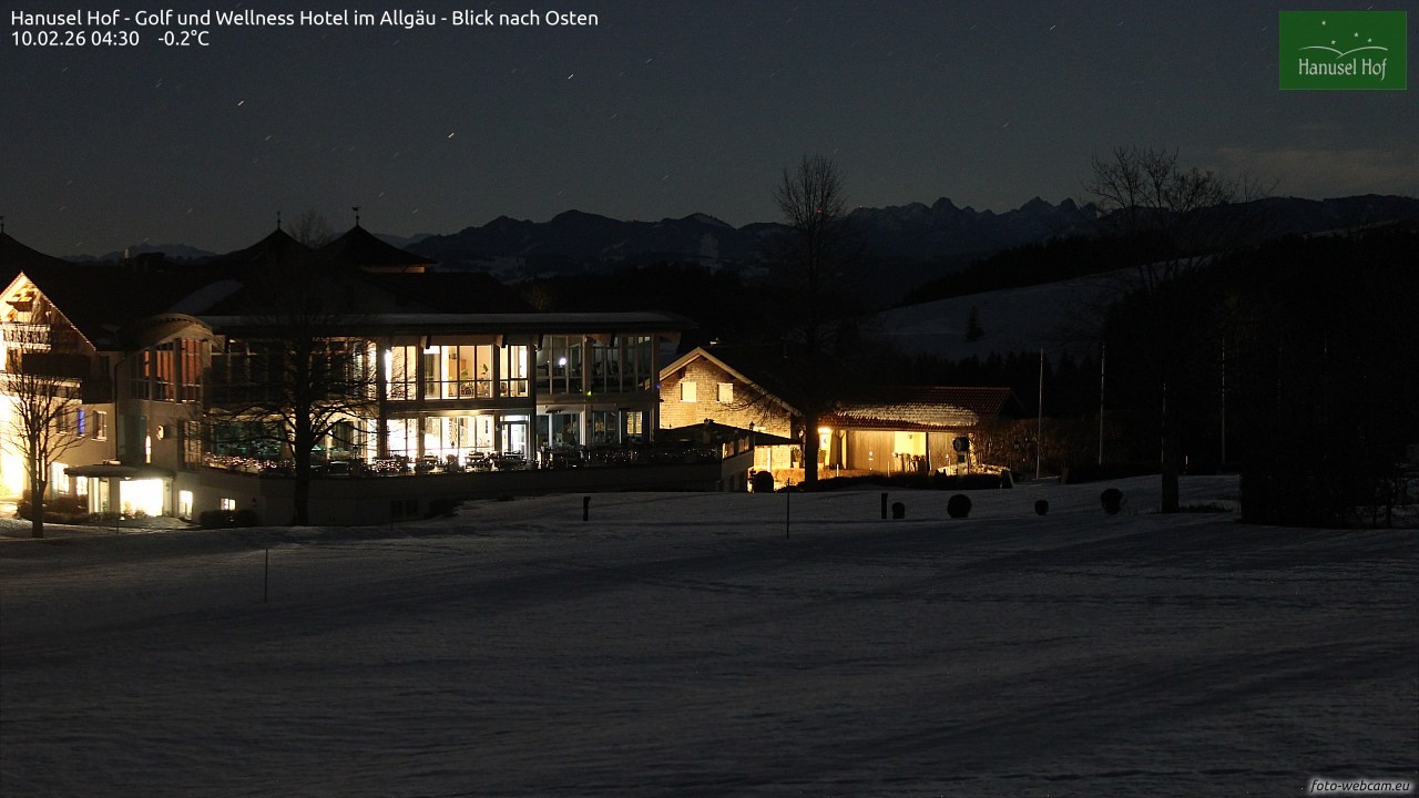 Archiv Foto Webcam Hanusel Hof - Golf und Wellness Hotel - Allgäu