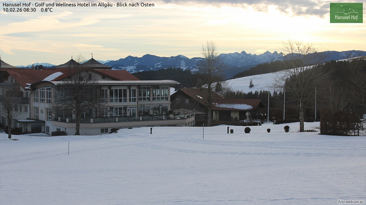 Archiv Foto Webcam Hanusel Hof - Golf und Wellness Hotel - Allgäu