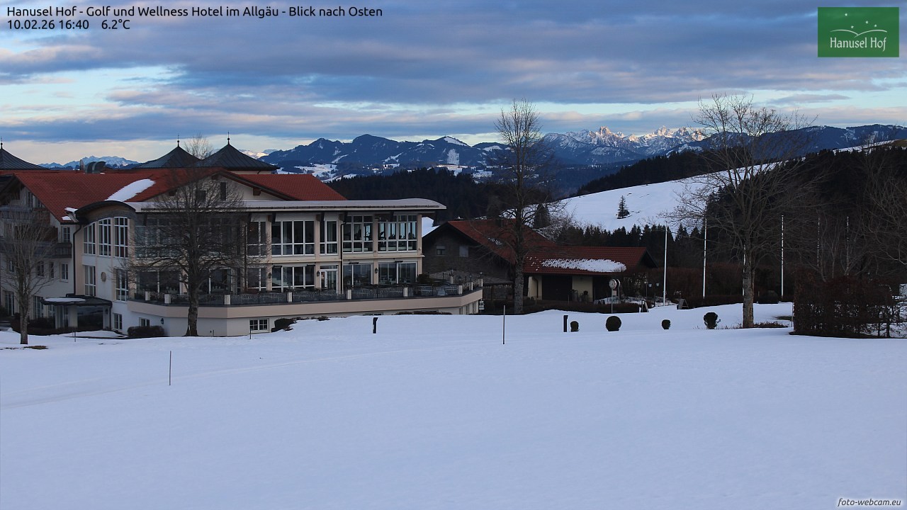 Archiv Foto Webcam Hanusel Hof - Golf und Wellness Hotel - Allgäu