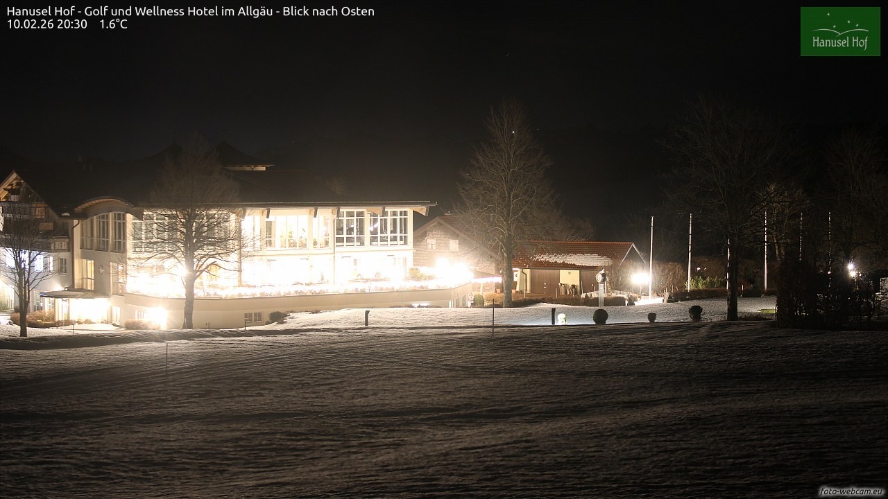 Archiv Foto Webcam Hanusel Hof - Golf und Wellness Hotel - Allgäu