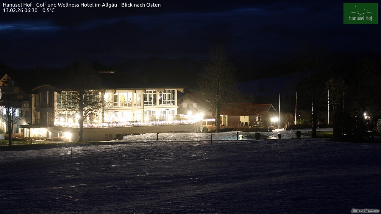 Archiv Foto Webcam Hanusel Hof - Golf und Wellness Hotel - Allgäu