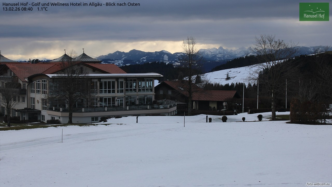 Archiv Foto Webcam Hanusel Hof - Golf und Wellness Hotel - Allgäu