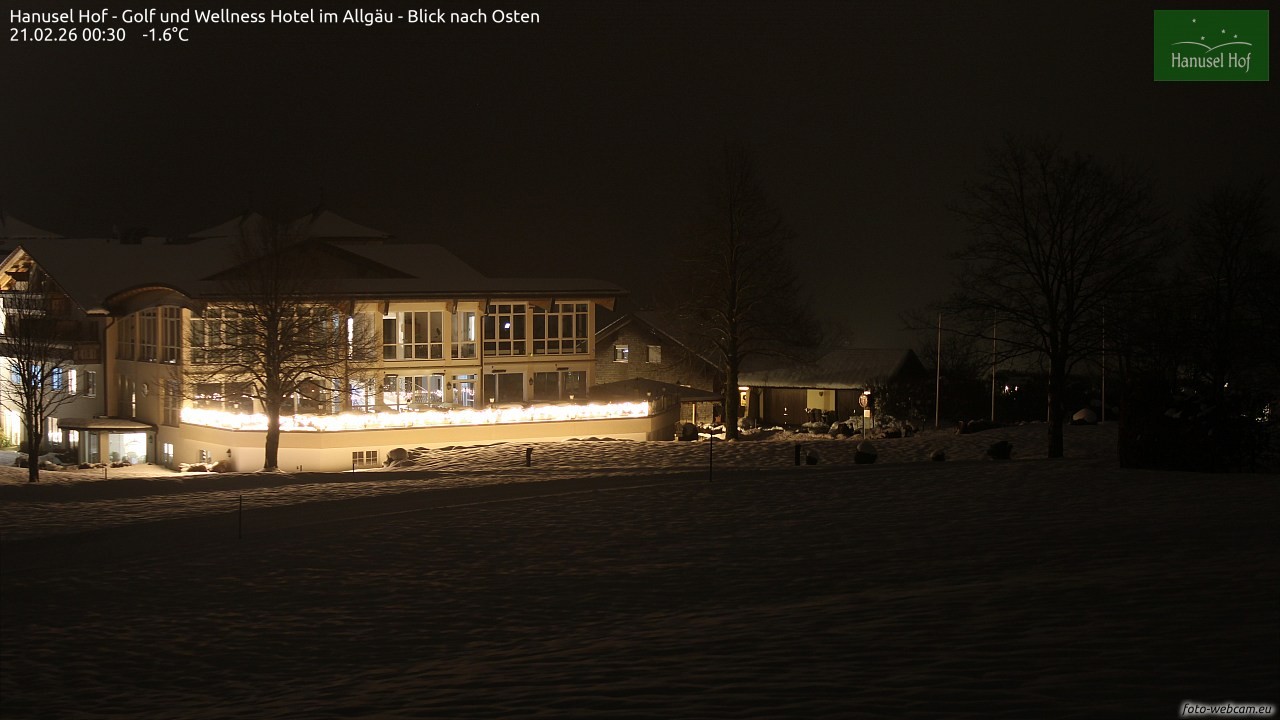 Archiv Foto Webcam Hanusel Hof - Golf und Wellness Hotel - Allgäu