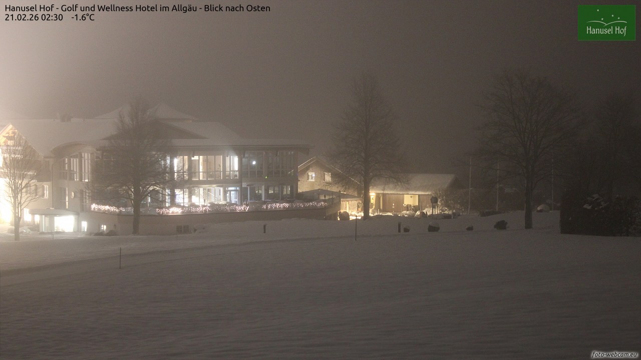 Archiv Foto Webcam Hanusel Hof - Golf und Wellness Hotel - Allgäu
