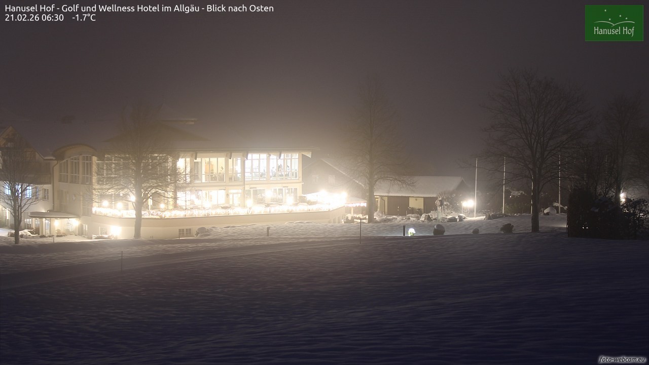 Archiv Foto Webcam Hanusel Hof - Golf und Wellness Hotel - Allgäu