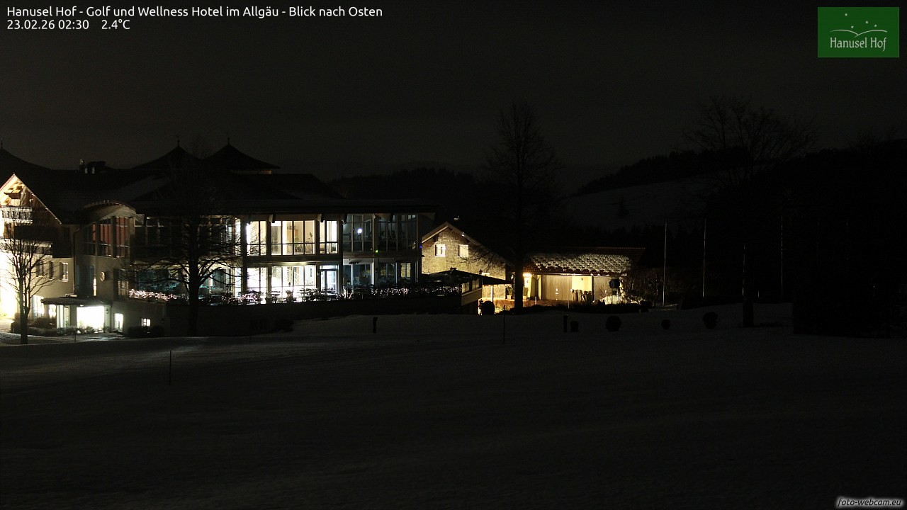 Archiv Foto Webcam Hanusel Hof - Golf und Wellness Hotel - Allgäu