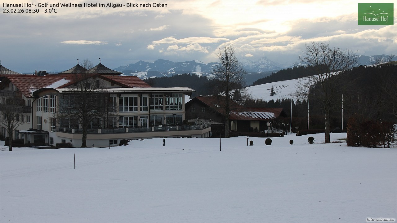 Archiv Foto Webcam Hanusel Hof - Golf und Wellness Hotel - Allgäu