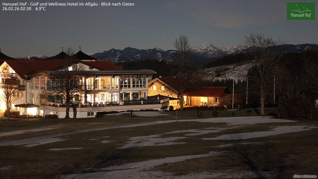 Archiv Foto Webcam Hanusel Hof - Golf und Wellness Hotel - Allgäu