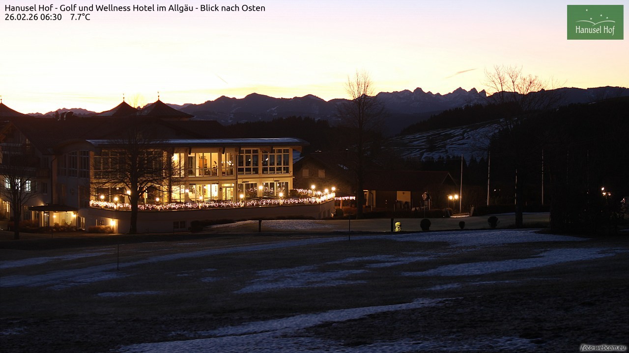 Archiv Foto Webcam Hanusel Hof - Golf und Wellness Hotel - Allgäu