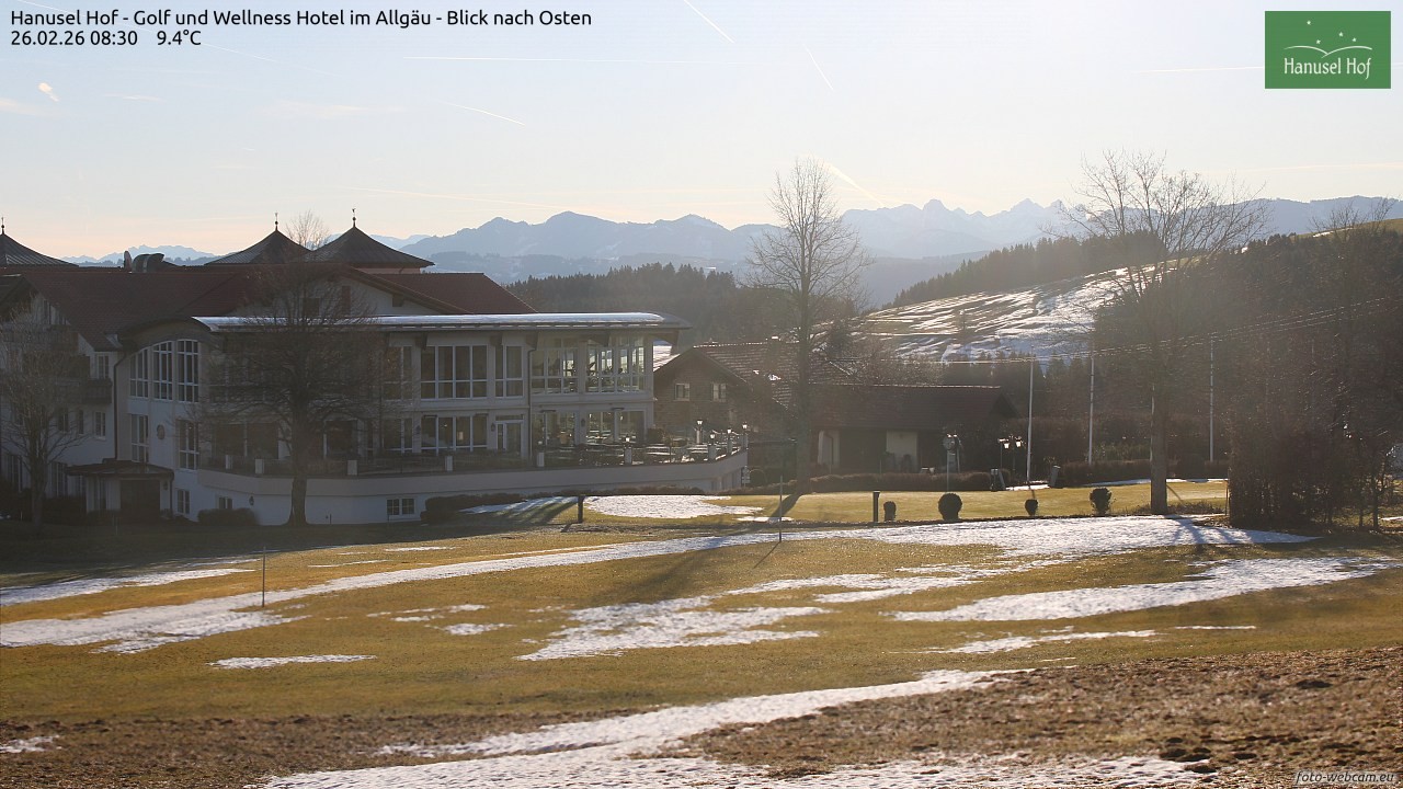 Archiv Foto Webcam Hanusel Hof - Golf und Wellness Hotel - Allgäu