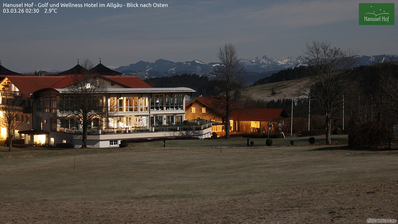 Archiv Foto Webcam Hanusel Hof - Golf und Wellness Hotel - Allgäu