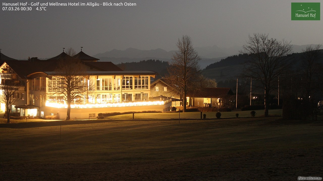 Archiv Foto Webcam Hanusel Hof - Golf und Wellness Hotel - Allgäu