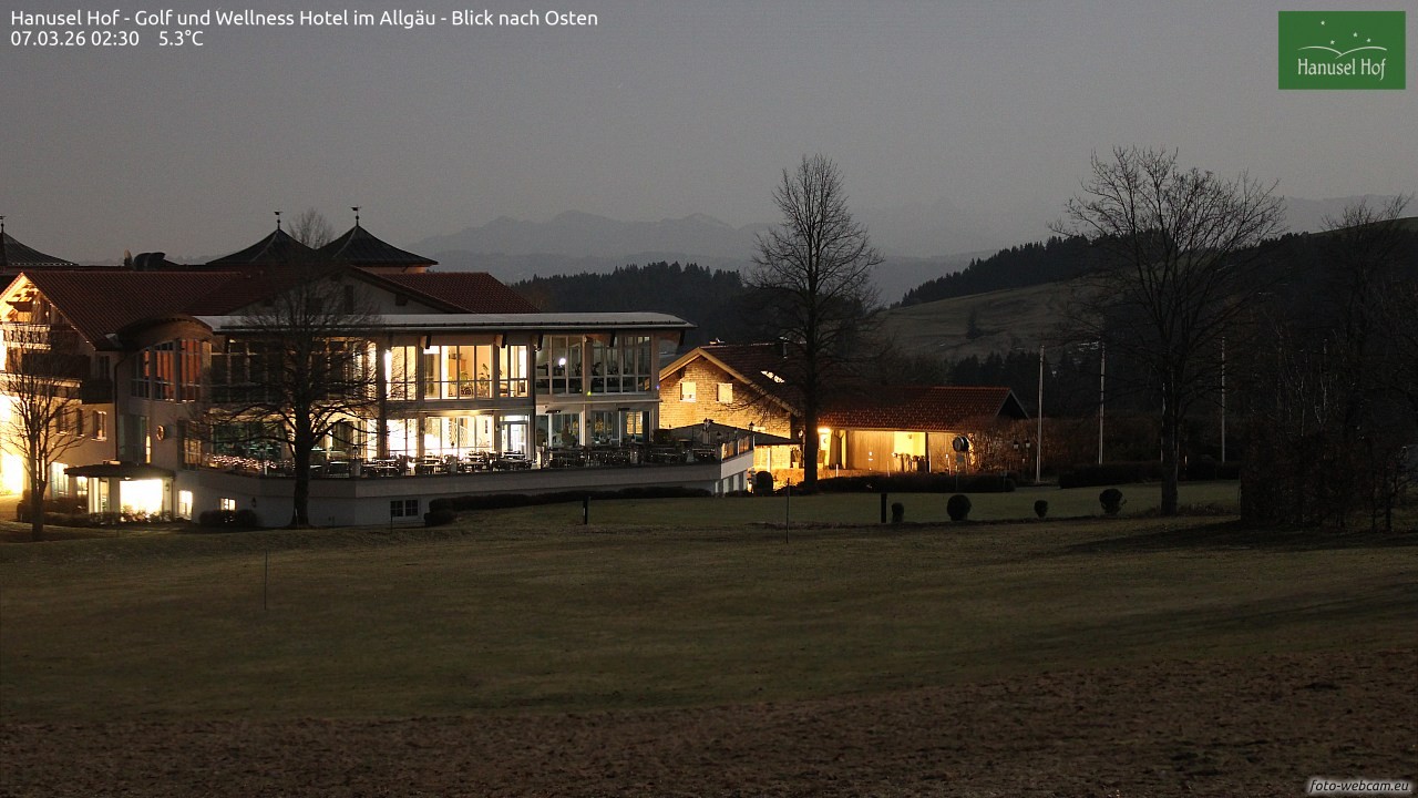 Archiv Foto Webcam Hanusel Hof - Golf und Wellness Hotel - Allgäu