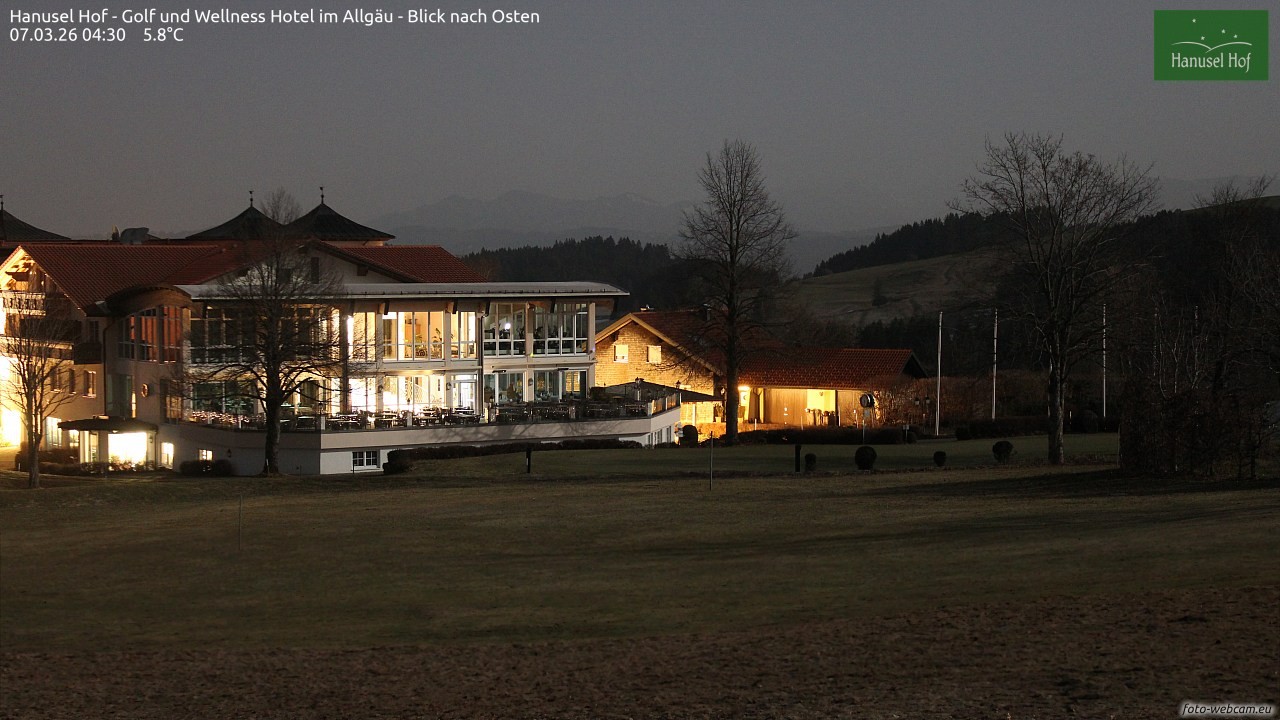 Archiv Foto Webcam Hanusel Hof - Golf und Wellness Hotel - Allgäu