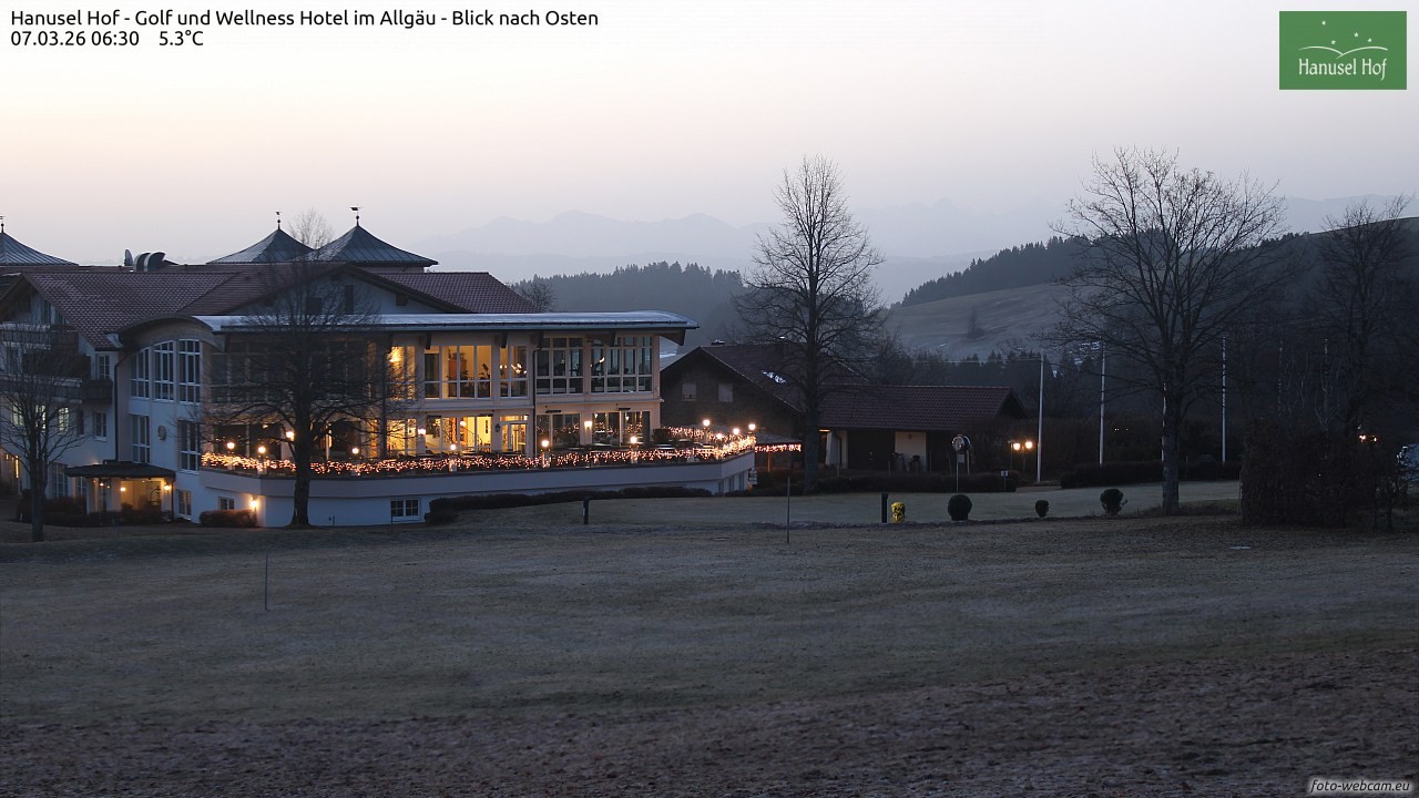 Archiv Foto Webcam Hanusel Hof - Golf und Wellness Hotel - Allgäu