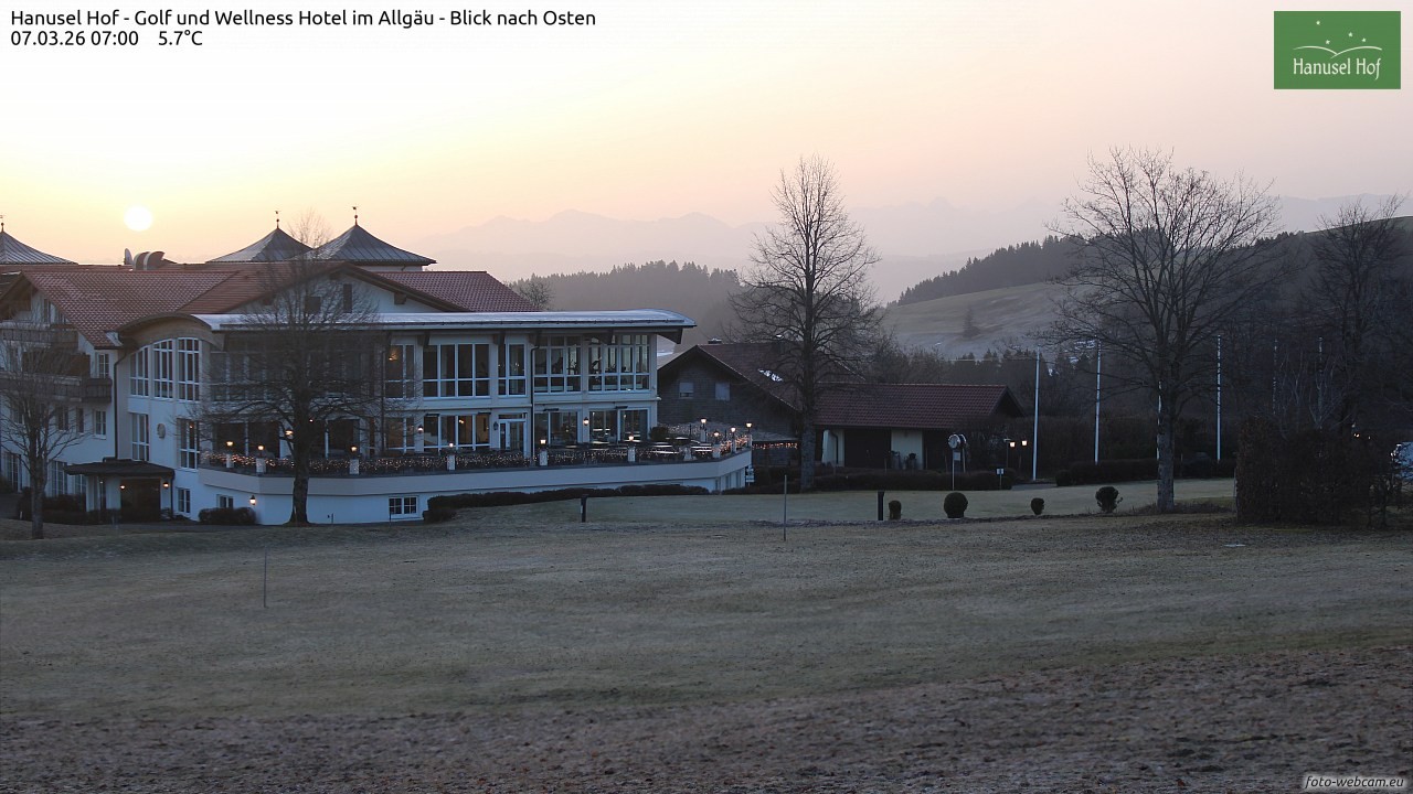 Archiv Foto Webcam Hanusel Hof - Golf und Wellness Hotel - Allgäu