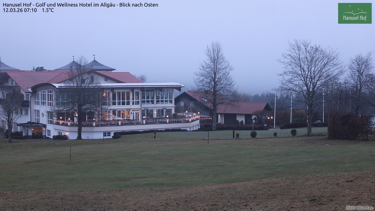 Archiv Foto Webcam Hanusel Hof - Golf und Wellness Hotel - Allgäu