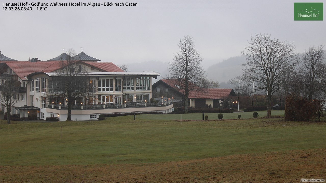 Archiv Foto Webcam Hanusel Hof - Golf und Wellness Hotel - Allgäu