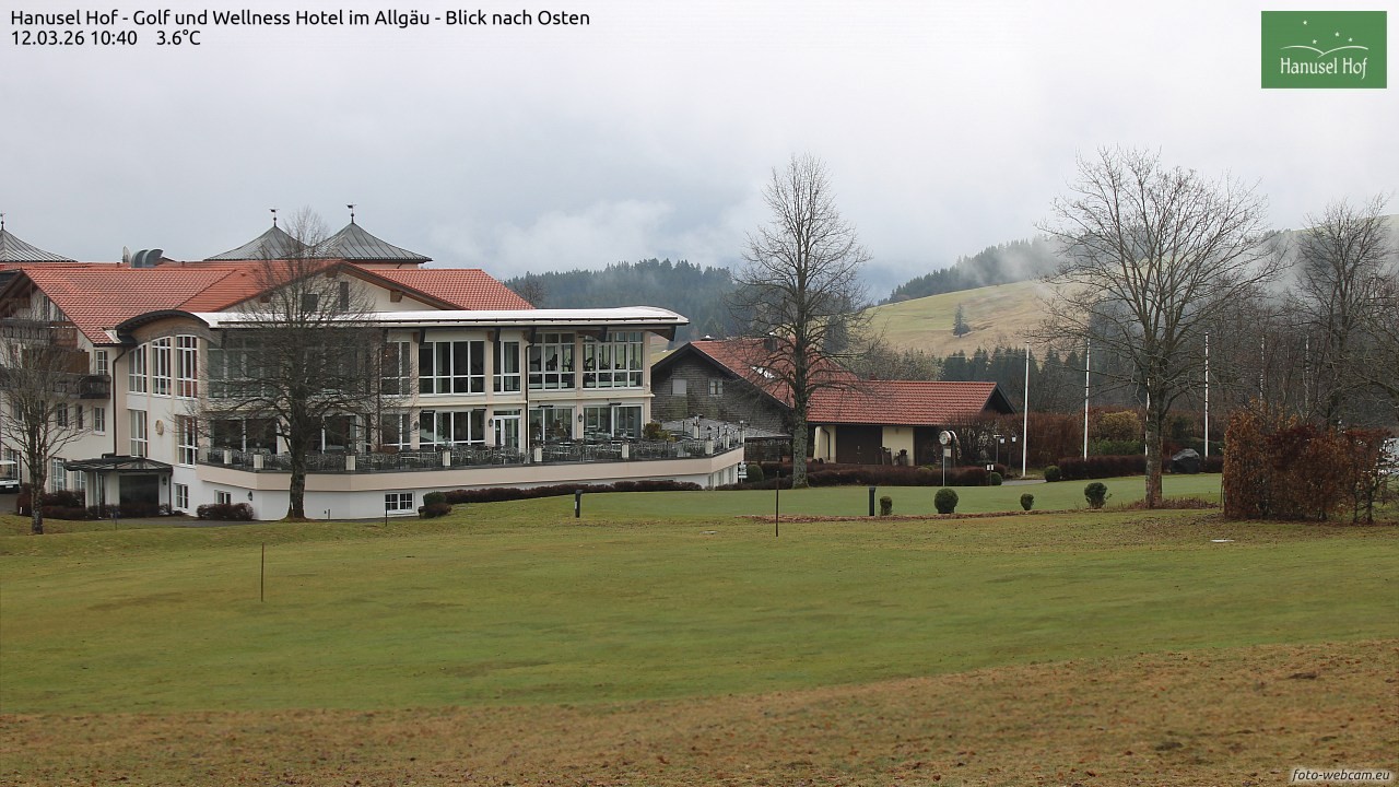 Archiv Foto Webcam Hanusel Hof - Golf und Wellness Hotel - Allgäu