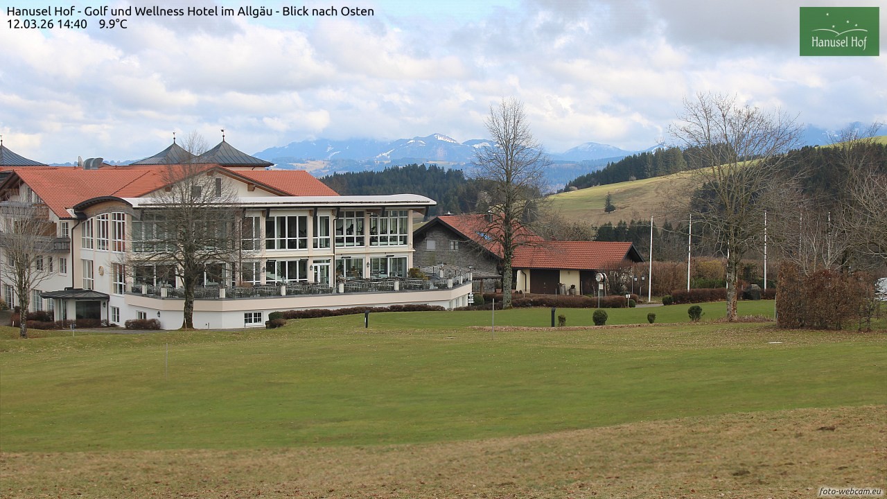 Archiv Foto Webcam Hanusel Hof - Golf und Wellness Hotel - Allgäu