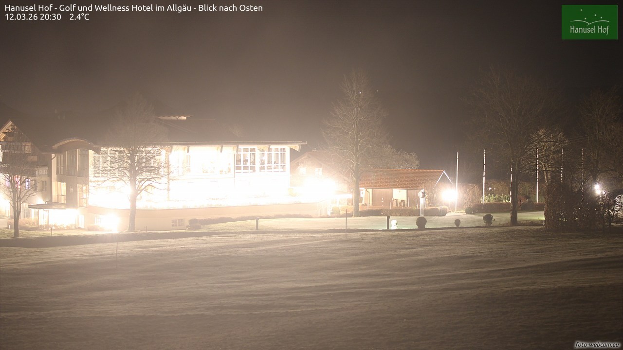 Archiv Foto Webcam Hanusel Hof - Golf und Wellness Hotel - Allgäu