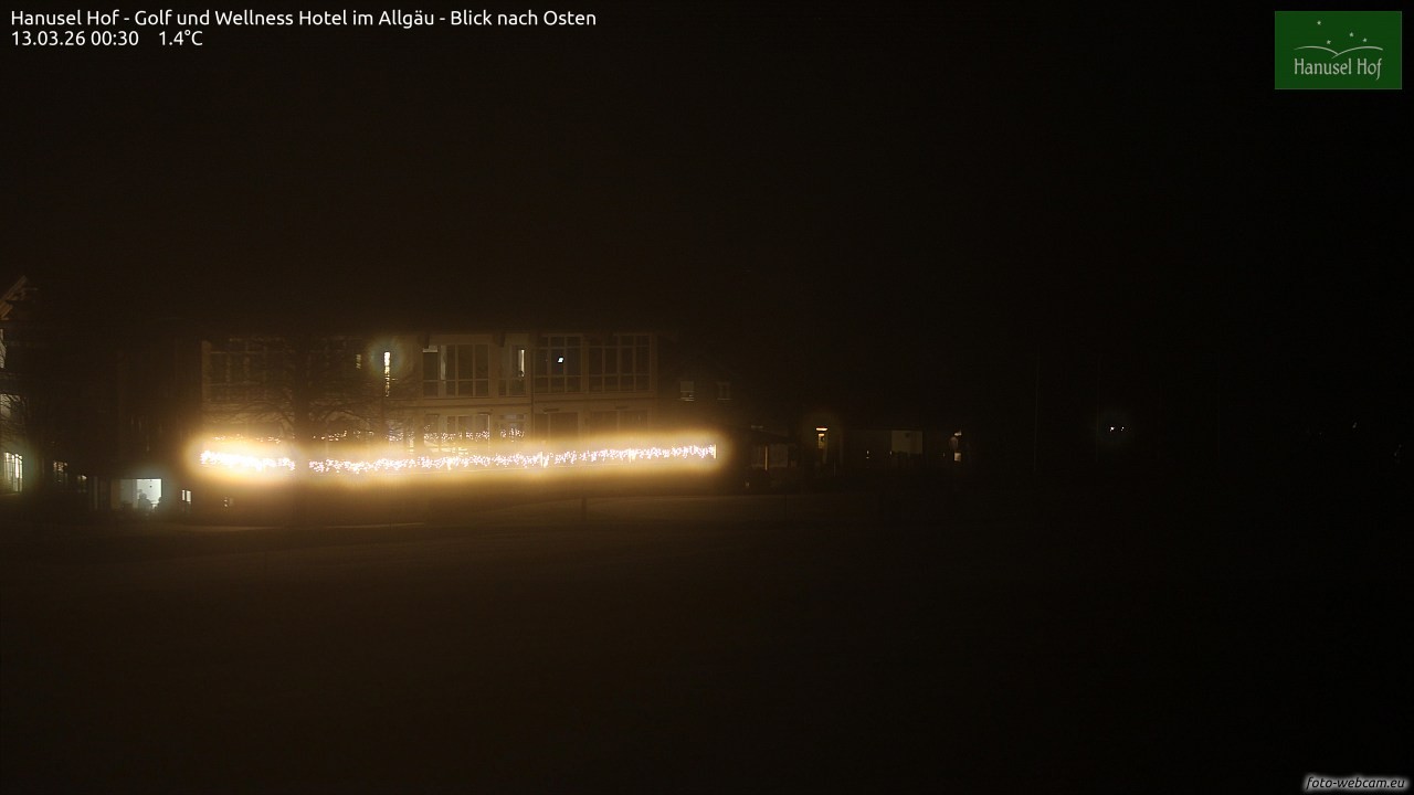 Archiv Foto Webcam Hanusel Hof - Golf und Wellness Hotel - Allgäu