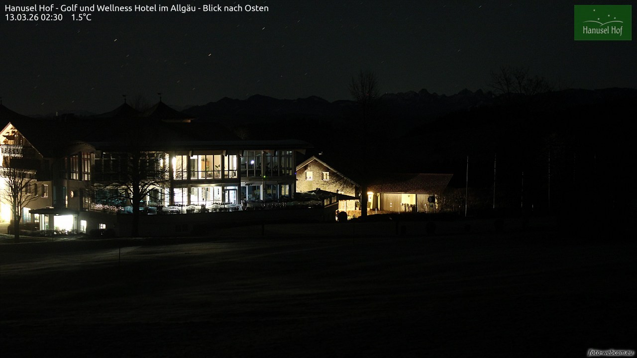 Archiv Foto Webcam Hanusel Hof - Golf und Wellness Hotel - Allgäu