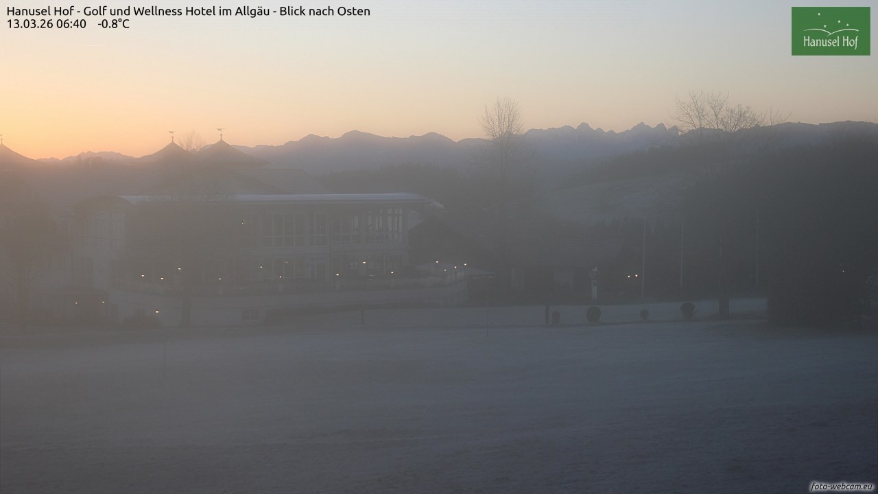 Archiv Foto Webcam Hanusel Hof - Golf und Wellness Hotel - Allgäu