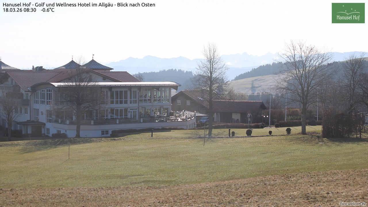 Archiv Foto Webcam Hanusel Hof - Golf und Wellness Hotel - Allgäu