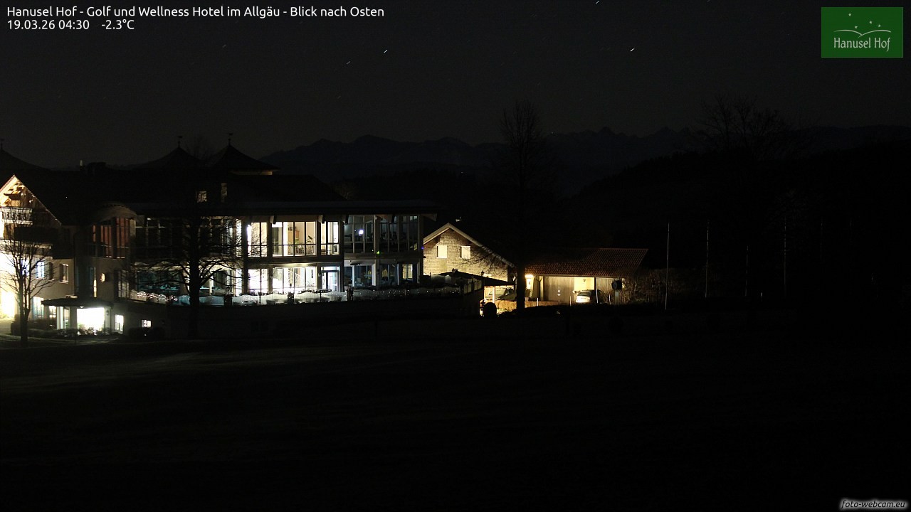 Archiv Foto Webcam Hanusel Hof - Golf und Wellness Hotel - Allgäu