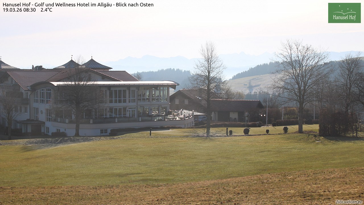 Archiv Foto Webcam Hanusel Hof - Golf und Wellness Hotel - Allgäu