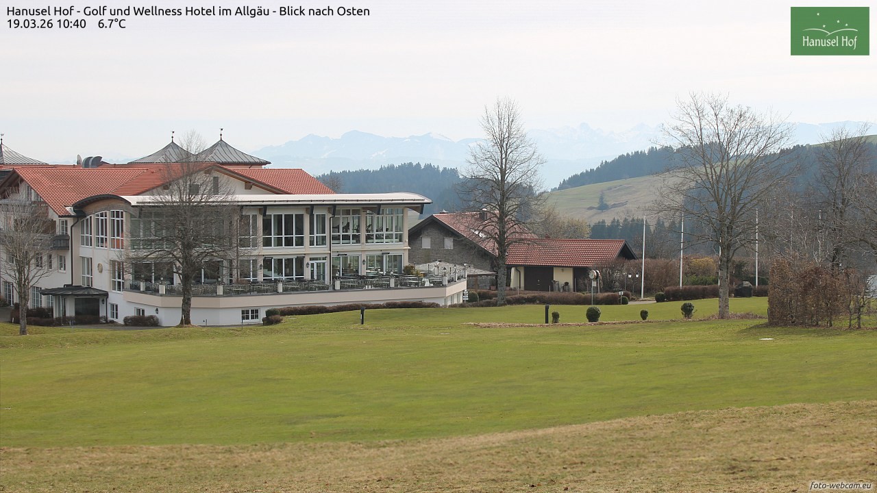 Archiv Foto Webcam Hanusel Hof - Golf und Wellness Hotel - Allgäu