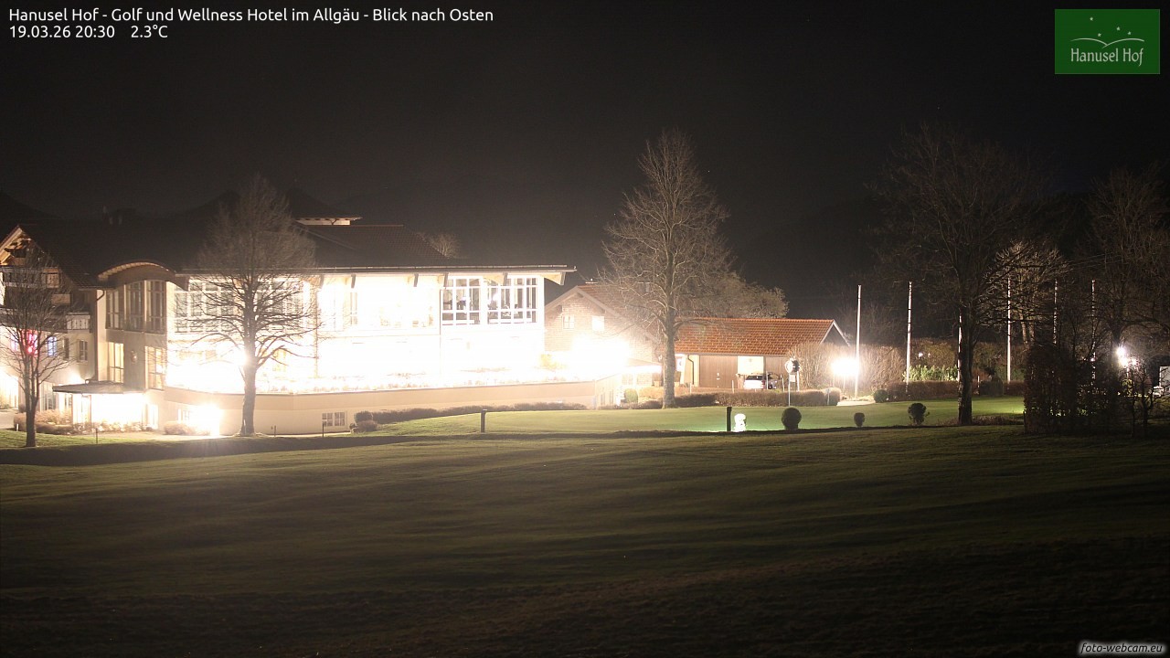 Archiv Foto Webcam Hanusel Hof - Golf und Wellness Hotel - Allgäu