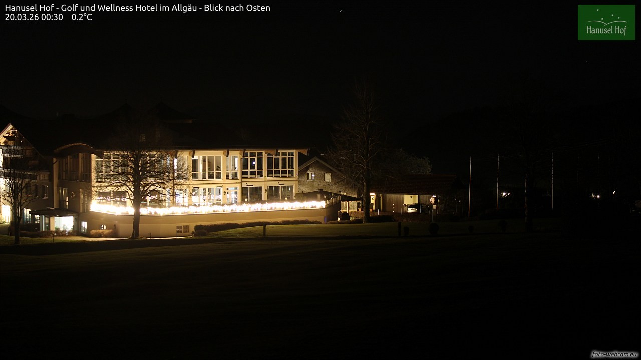 Archiv Foto Webcam Hanusel Hof - Golf und Wellness Hotel - Allgäu