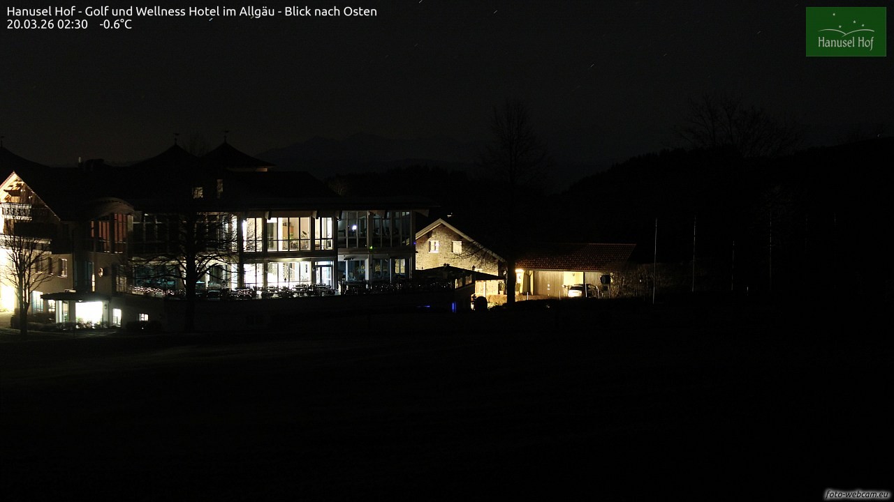 Archiv Foto Webcam Hanusel Hof - Golf und Wellness Hotel - Allgäu