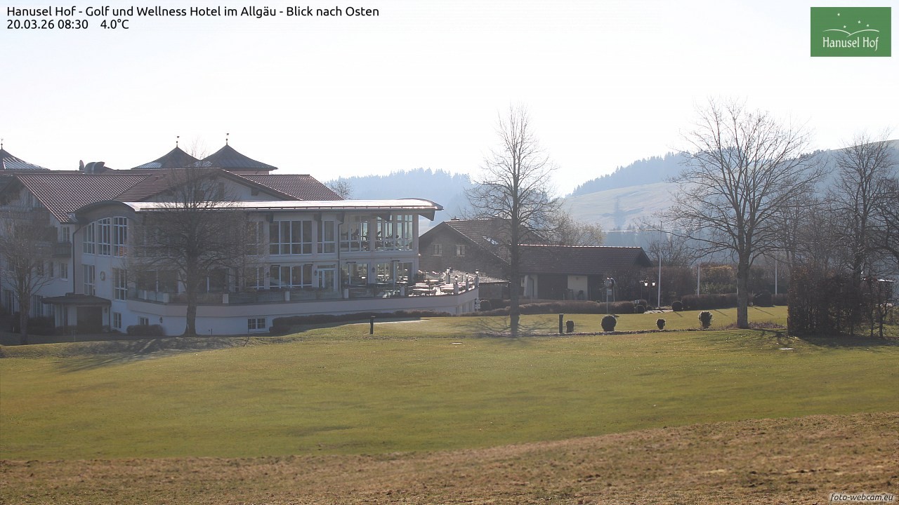 Archiv Foto Webcam Hanusel Hof - Golf und Wellness Hotel - Allgäu