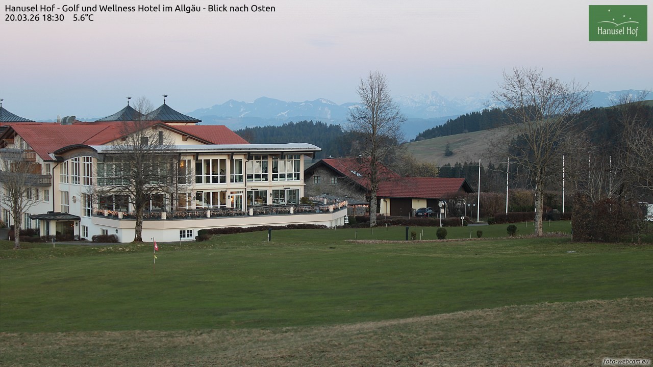 Archiv Foto Webcam Hanusel Hof - Golf und Wellness Hotel - Allgäu