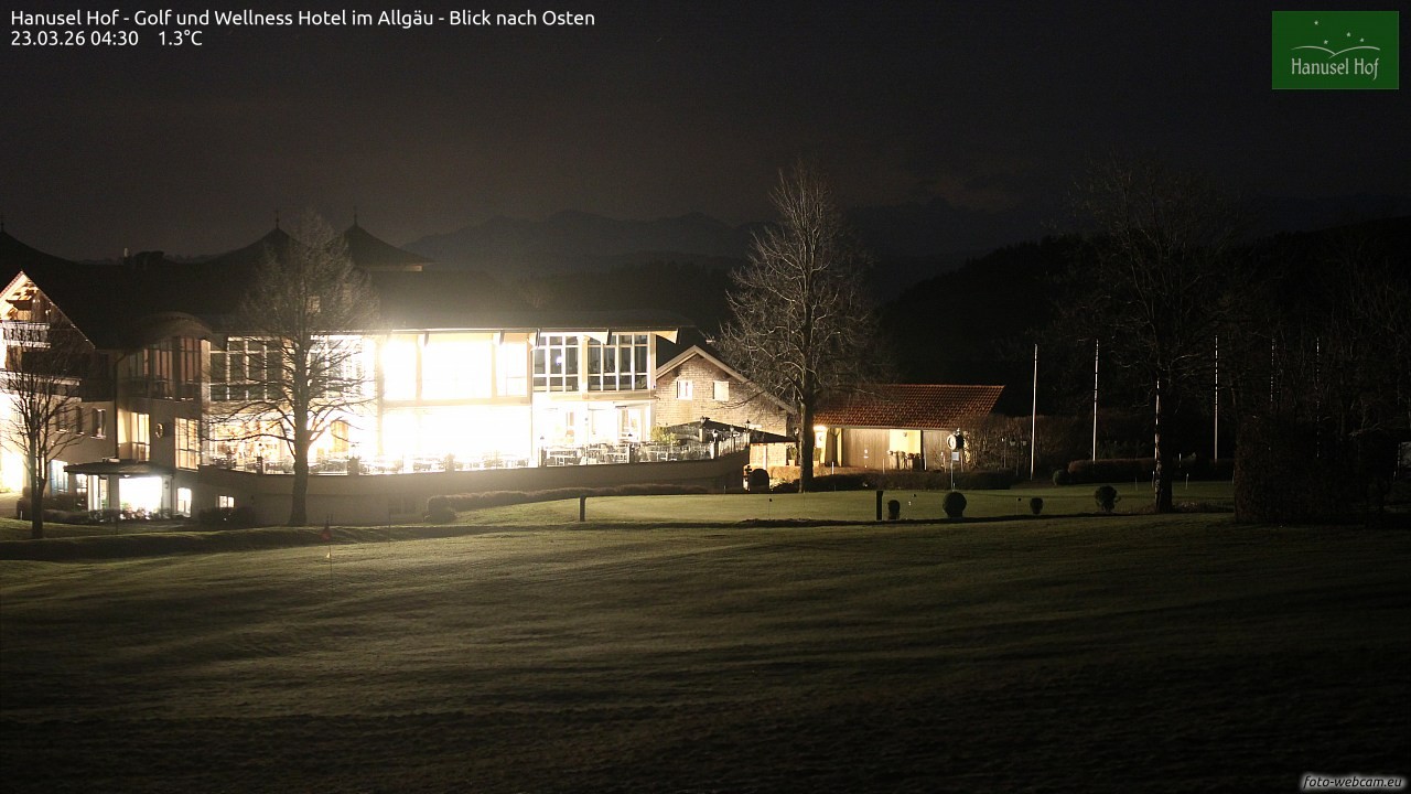 Archiv Foto Webcam Hanusel Hof - Golf und Wellness Hotel - Allgäu