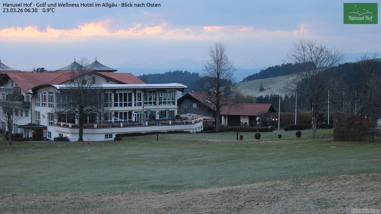Archiv Foto Webcam Hanusel Hof - Golf und Wellness Hotel - Allgäu